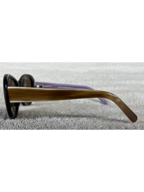 Ono OS011 Tortoise Purple Women’s Oval Round Polarized Sunglasses 57-17-135 main image 6
